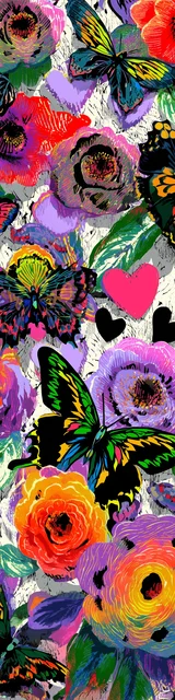 Free butterfly bookmarks of a butterfly with eyecatching theme